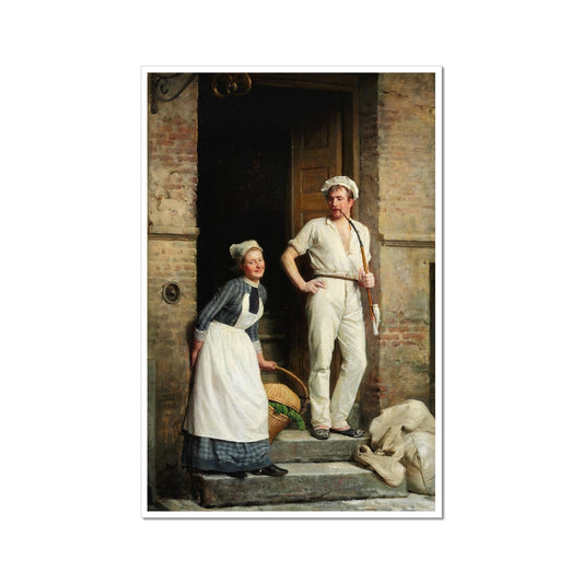 Un jeune boulanger se refroidit | Carl Bloch | 1888