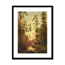 Load image into Gallery viewer, Forest Scene with Elks | Carl Bøgh | 1879
