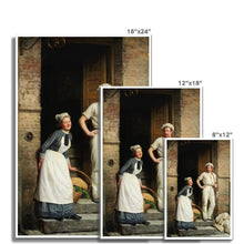 Load image into Gallery viewer, A Young Baker Cooling Down | Carl Bloch | 1888
