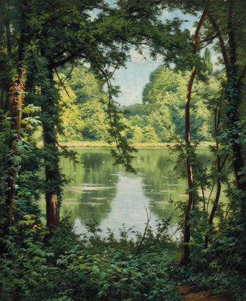 Lac Woodland | Henri Biva | XIXe siècle
