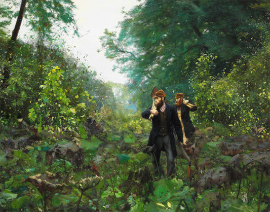 On Forbidden Roads | H. A. Brendekilde | 1886