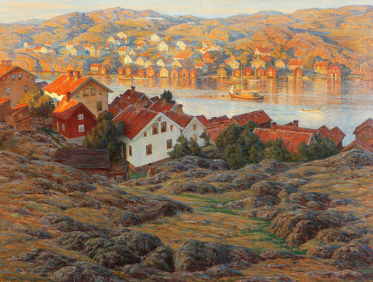 Evening Sun, Fiskebäckskil | Lorenz Hinrichsen | 1911