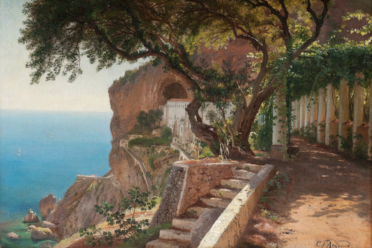 Pergola in Amalfi | Carl Frederik Aagaard | 1880
