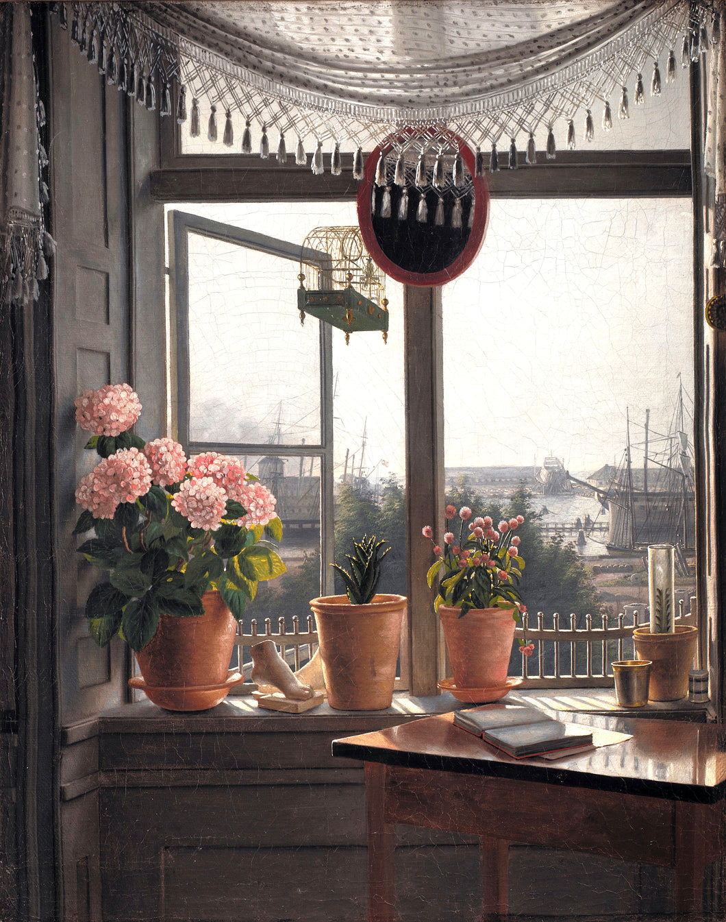 View From The Artist's Window | Martinus Rørbye | 1825