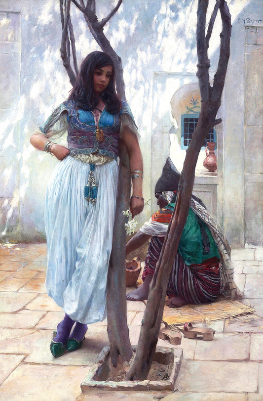 Cour tunisienne | Ferdinand Max Bredt | 1921