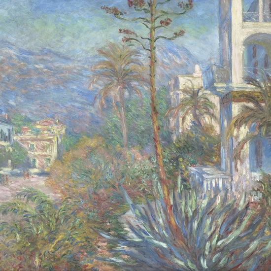 Villas at Bordighera by Claude Monet (1884) — complete painting