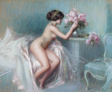 Load image into Gallery viewer, Arranging Summer Blooms | Delphin Enjolras | 1900
