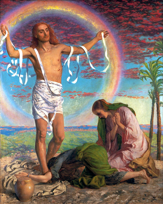Christ and The Two Marys | William Holman Hunt | 1847
