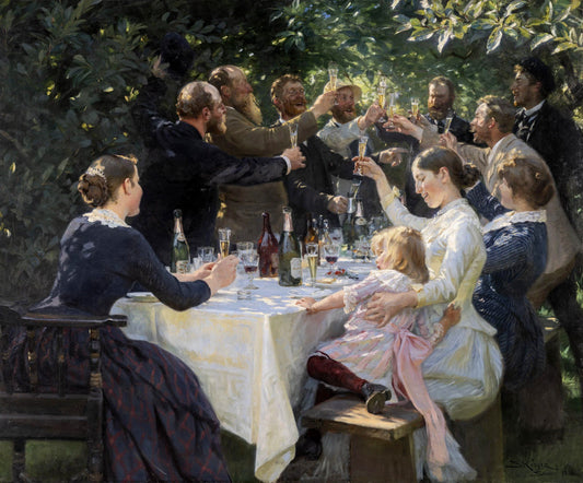 Hip, Hip, Hourra ! | Peder Severin Kroyer | 1888