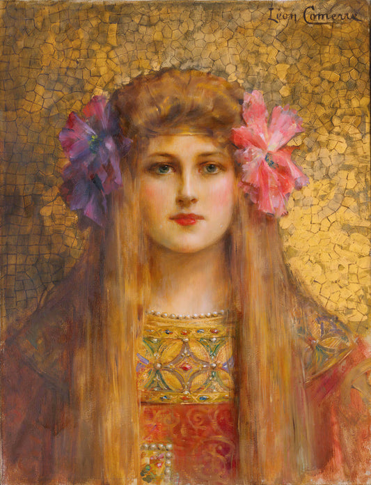 Woman with Flowered Turban | Léon François Comerre | 19th Century