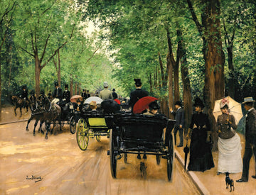 Bois De Boulogne | Jean Béraud | 19th Century
