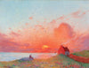 Sunset, near Le Croisic | Ferdinand du Puigaudeau | 19th Century