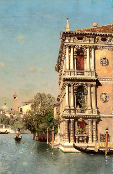 Ca' Rezzonico, Venezia | Martín Rico y Ortega | 19th Century
