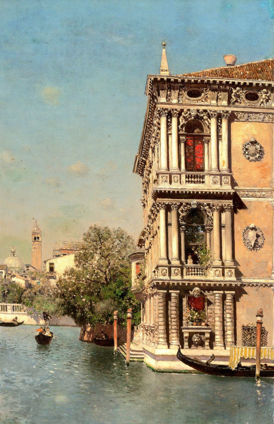 Ca' Rezzonico, Venezia | Martín Rico y Ortega | 19th Century
