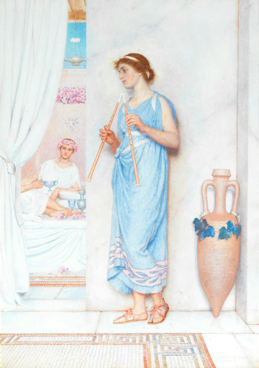 The Flute Player | George Lawrence Bulleid | 19th Century