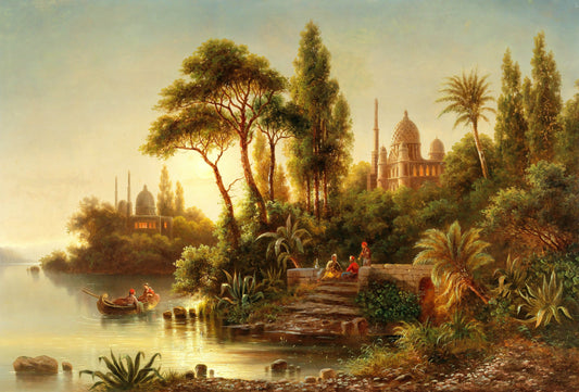 The Orient in The Evening Light | Albert Rieger | 19th Century