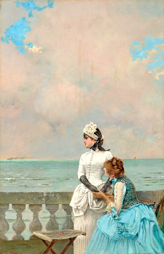 Tell Me Everything! | Vittorio Matteo Corcos | 1883