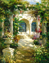 Courtyard Shadows | Vail Oxley | 20th Century