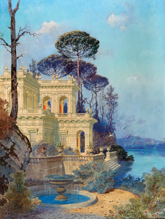 Fountain by The Lake | Ferdinand Knab | 1899