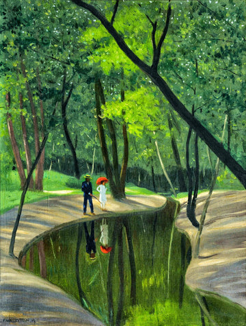 Forêt de Boulogne | Félix Vallotton | 1919