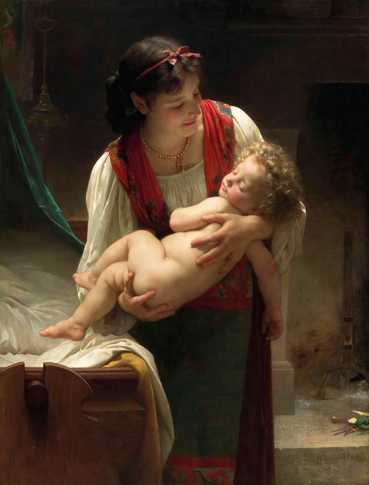 Berceuse (Le Coucher) | William-Adolphe Bouguereau | 1873
