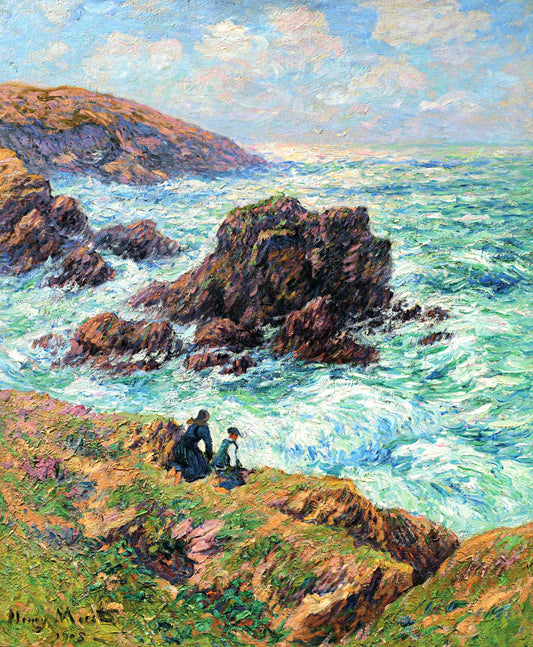 Clohars Coast Finistere | Henry Moret | 1908