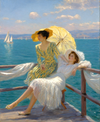 Midday by The Sea | Edward Cucuel | 1930