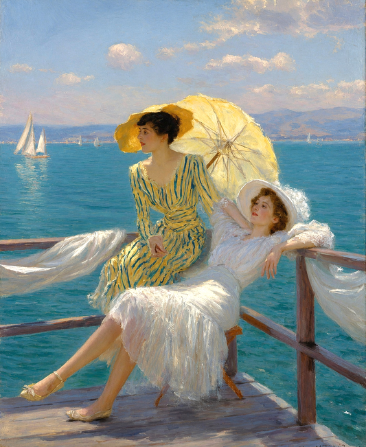 Midday by The Sea | Edward Cucuel | 1930