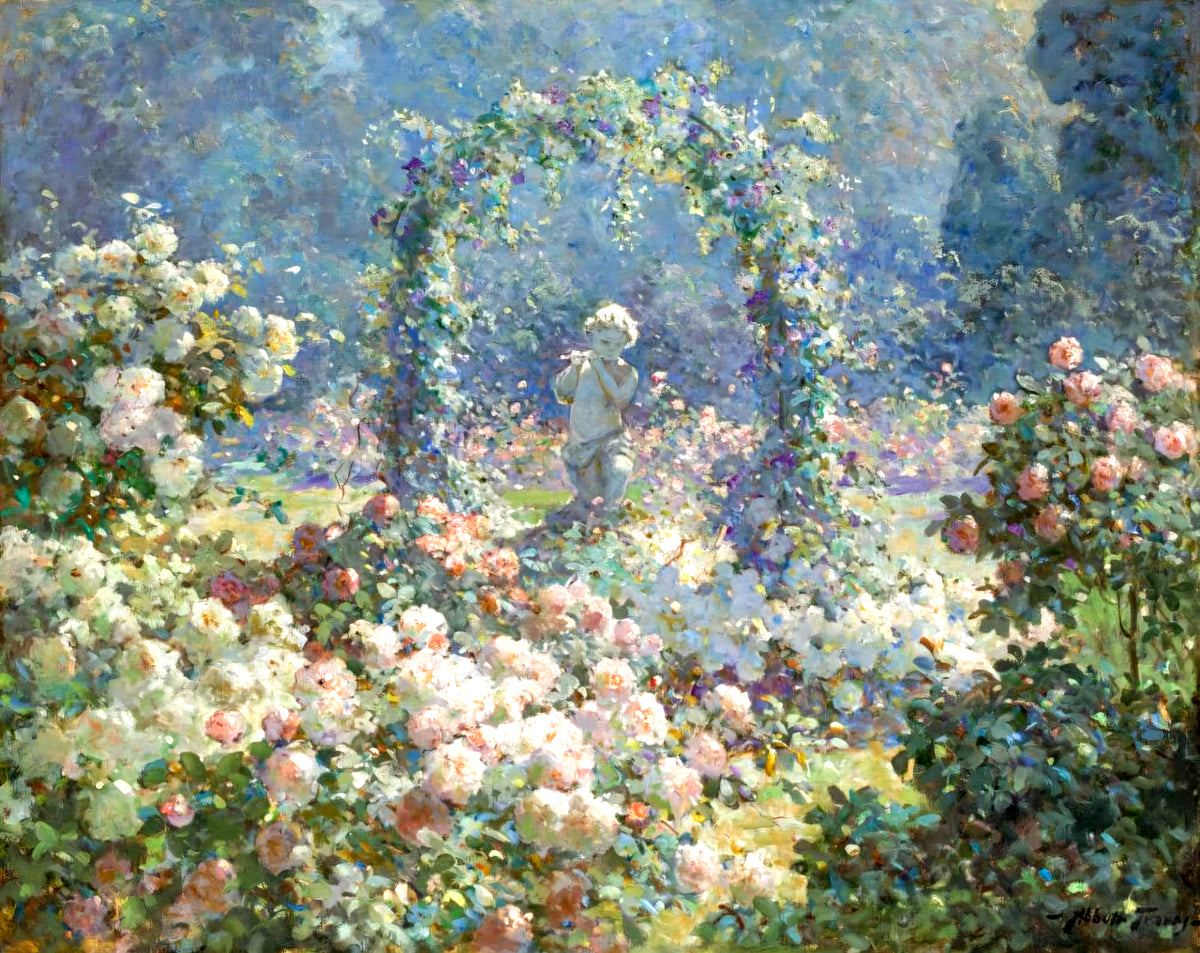 Hunnewell Gardens by Abbott Fuller Graves — fine art print from Peaceful Artworks