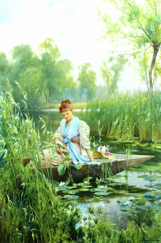 Water Lillies | Alfred Augustus Glendening | 19th Century