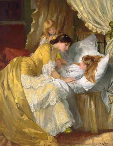 A Kiss Goodnight | Mary Lightbody Gow | 19th Century