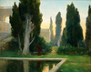 Villa d'Este at Sunset | Gottfrid Kallstenius | 19th Century