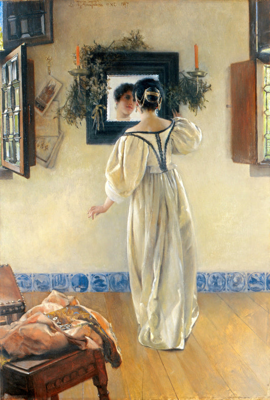 Knock at The Door | Laura Alma-Tadema | 1897