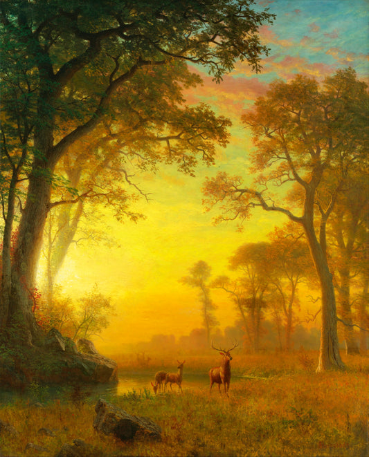 Light in the Forest | Albert Bierstadt | 1870