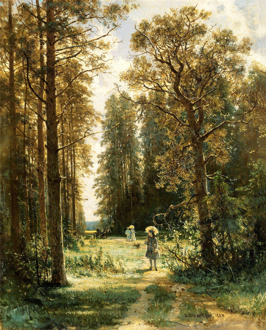 The Path in the Forest | Ivan Shishkin | 1880