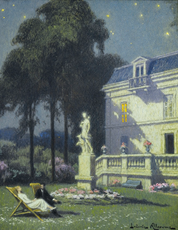 Night Time Paradises – Lunar Calm | Ludovic Alleaume | 1928