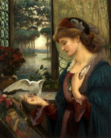 Love’s Messenger | Marie Spartali Stillman | 1885