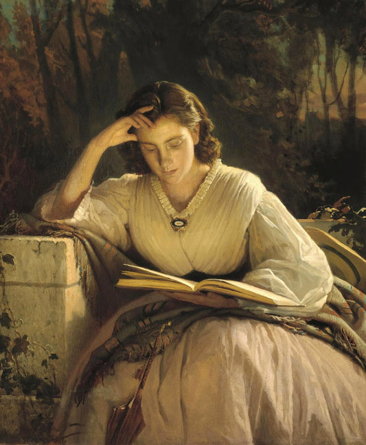 Woman Reading | Ivan Kramskoi | 19th Century