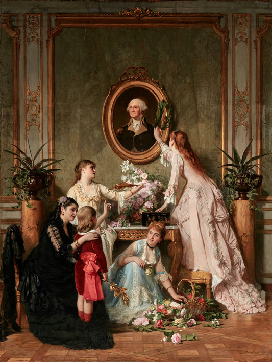 Washington’s Birthday | Charles Baugniet | 19th Century