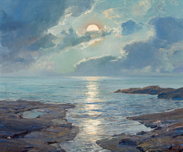 The Risen Moon | Frederick Judd Waugh | 1926