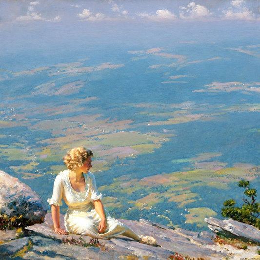 Sunshine and Haze | Charles Courtney Curran | 1915