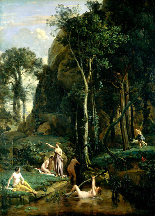 Diana and Actaeon | Camille Corot | 1836