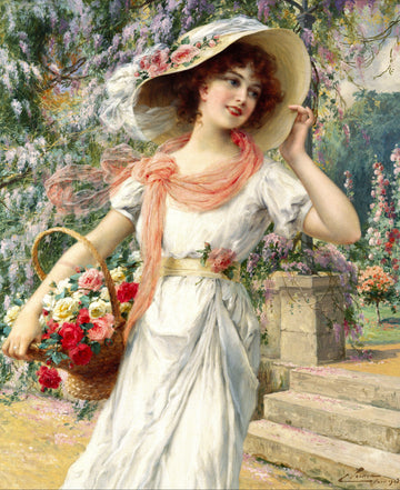 The Flower Garden | Émile Vernon | 1915
