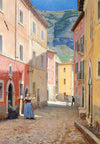 Street in Civit a d'Antino | Peter Tom Petersen | 1890