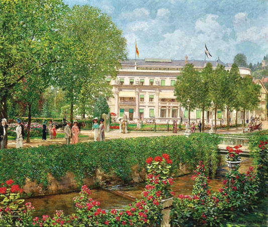 Spa Hotel in Baden-Baden | Otto Albert Koch | 1911