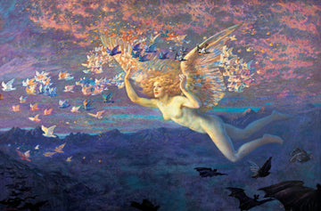 Wings of The Morning | Edward Robert Hughes | 1905