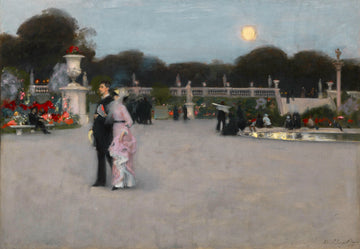 Les jardins du Luxembourg | John Singer Sargent | 1879