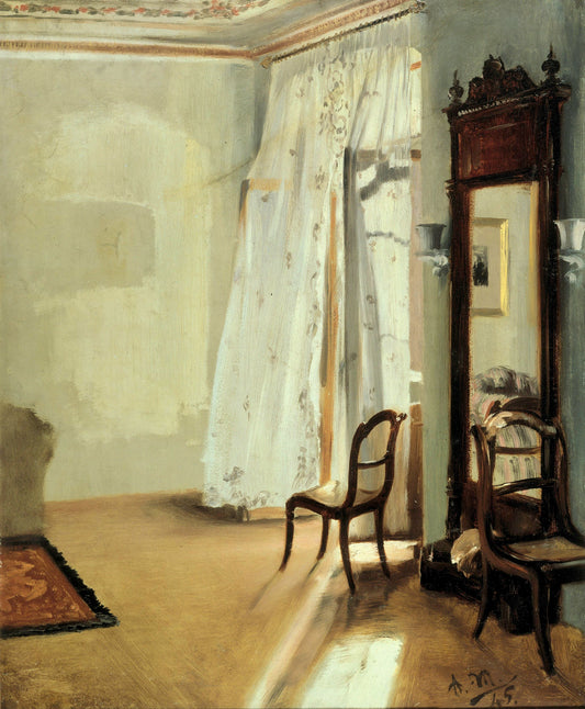 The Balcony Room | Adolph Manzel | 19th Century