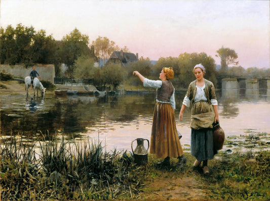 The Water Carriers | Daniel Ridgway Knight | 1892