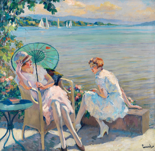Summer Afternoon by The Lake | Edward Cucuel | 1920